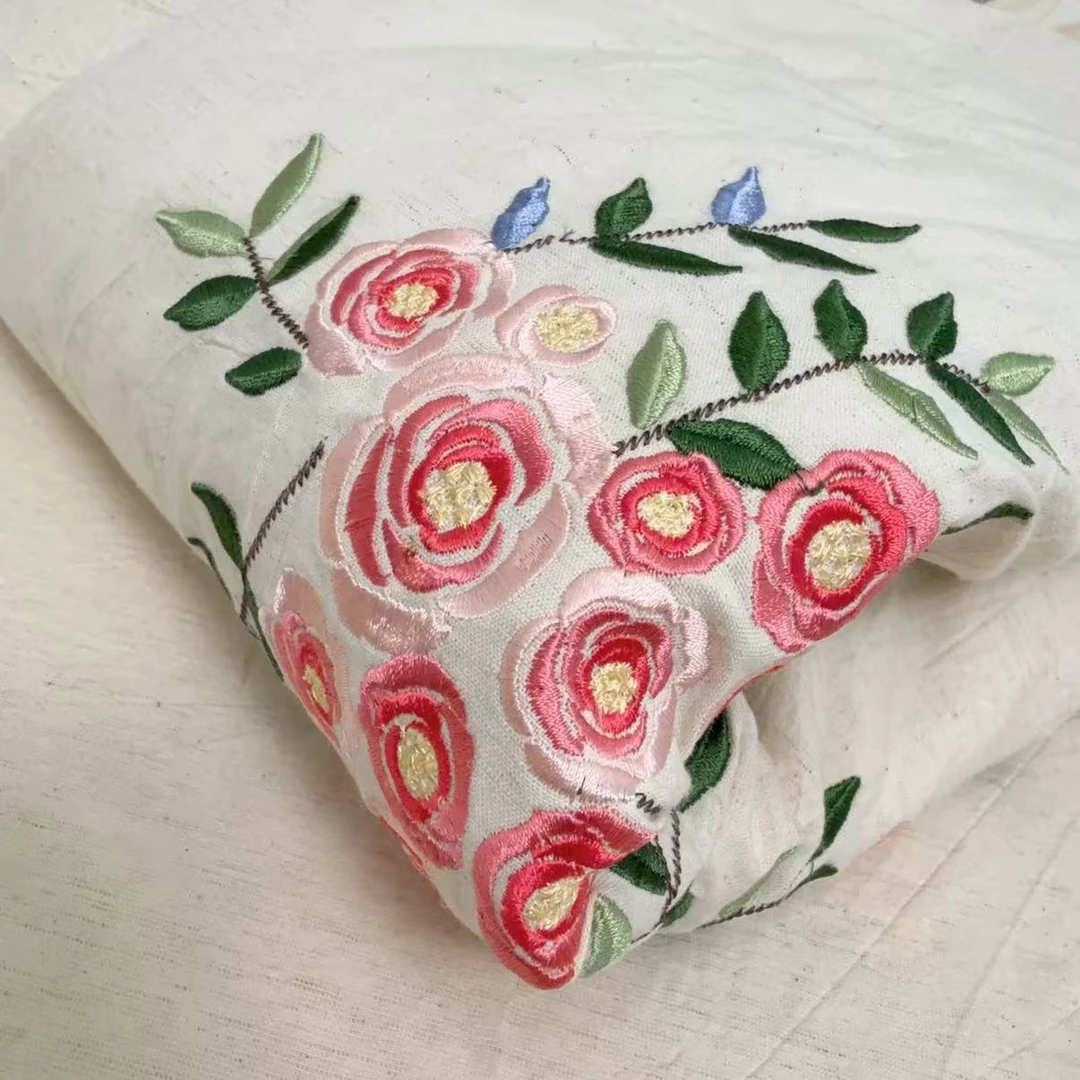 【惊喜回馈】一路花开 夏被 棉麻工艺蚕丝双人一体夏凉被