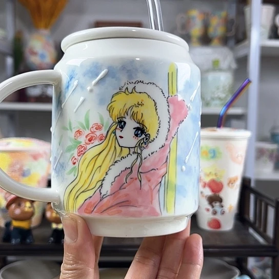 手绘高温釉下彩陶瓷