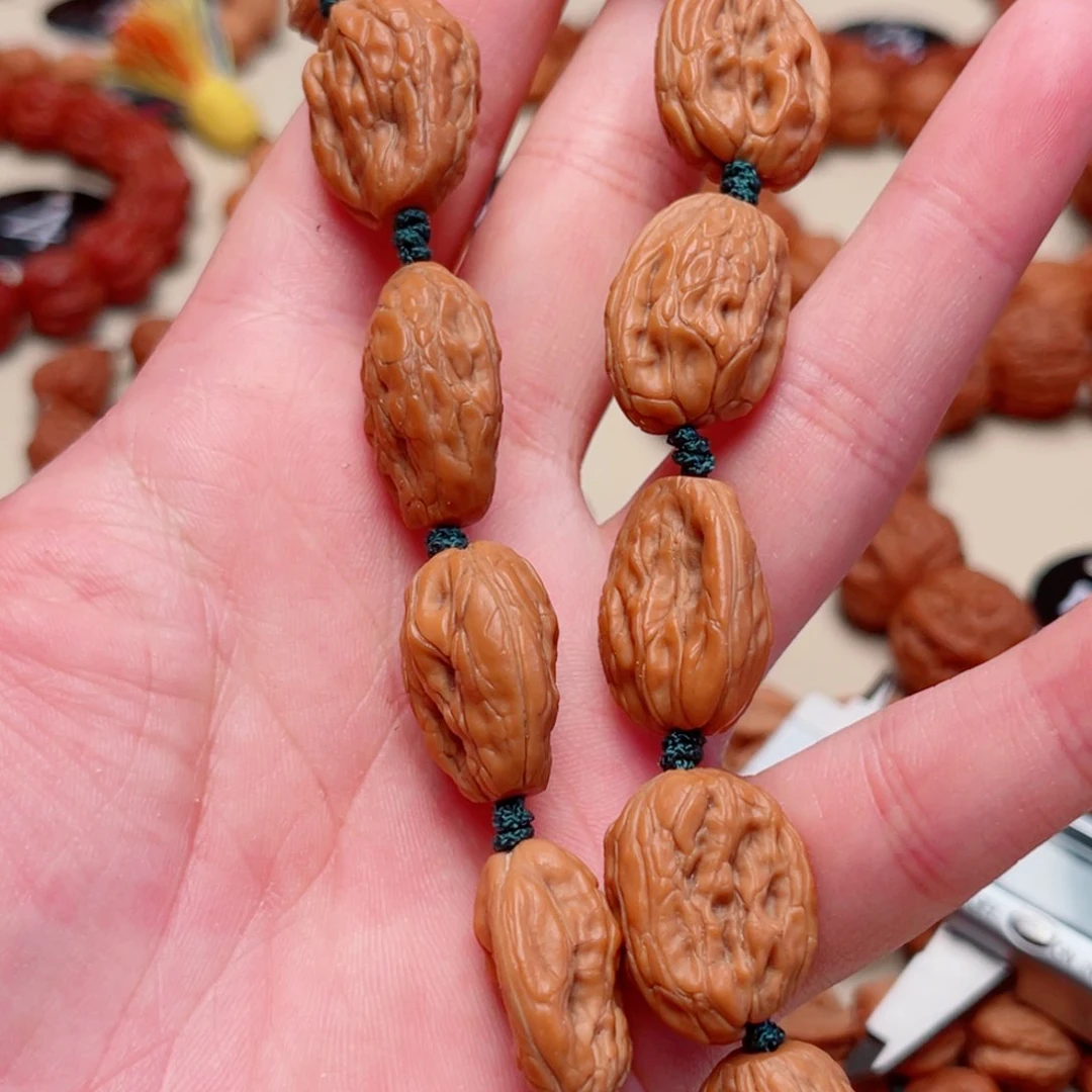 吊坠文玩核桃浩*白狮子