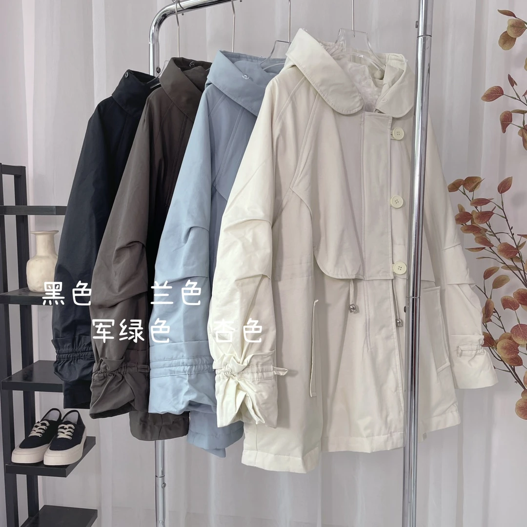 W00129秋冬外套加厚派克服女装（不含毛领，只有裸衣）