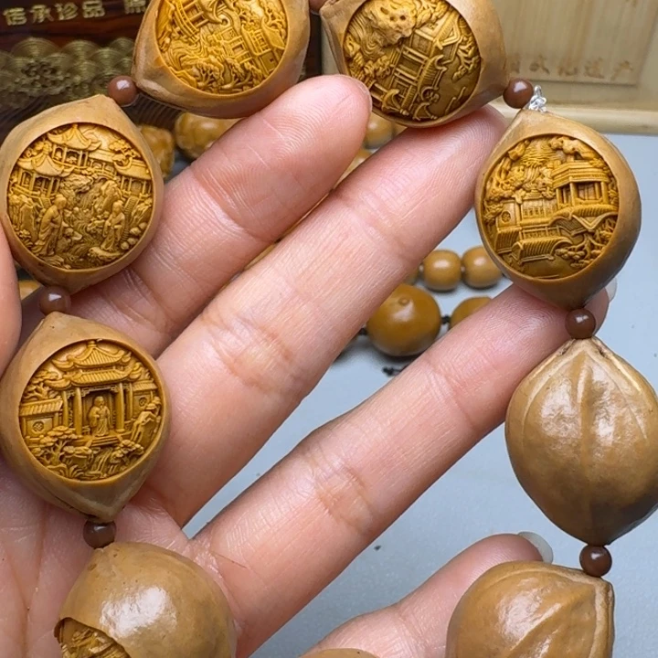 手串/手链橄榄核园林