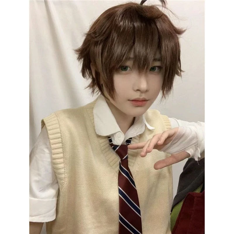 中二病也要谈恋爱cos富樫勇太套头马甲日系少年感cosplay动漫世