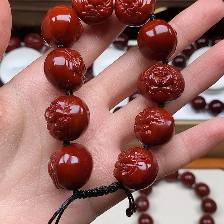 大***子橄榄核吊坠橄榄核手串