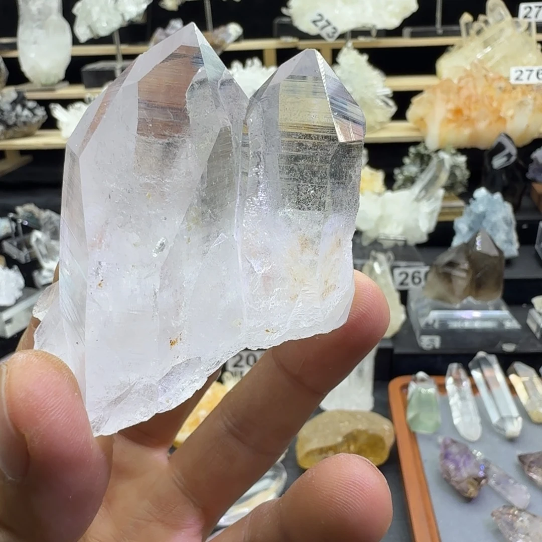 石材哥伦比亚白水晶