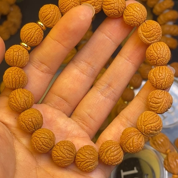 吊坠桃核秦岭龙纹桃核22