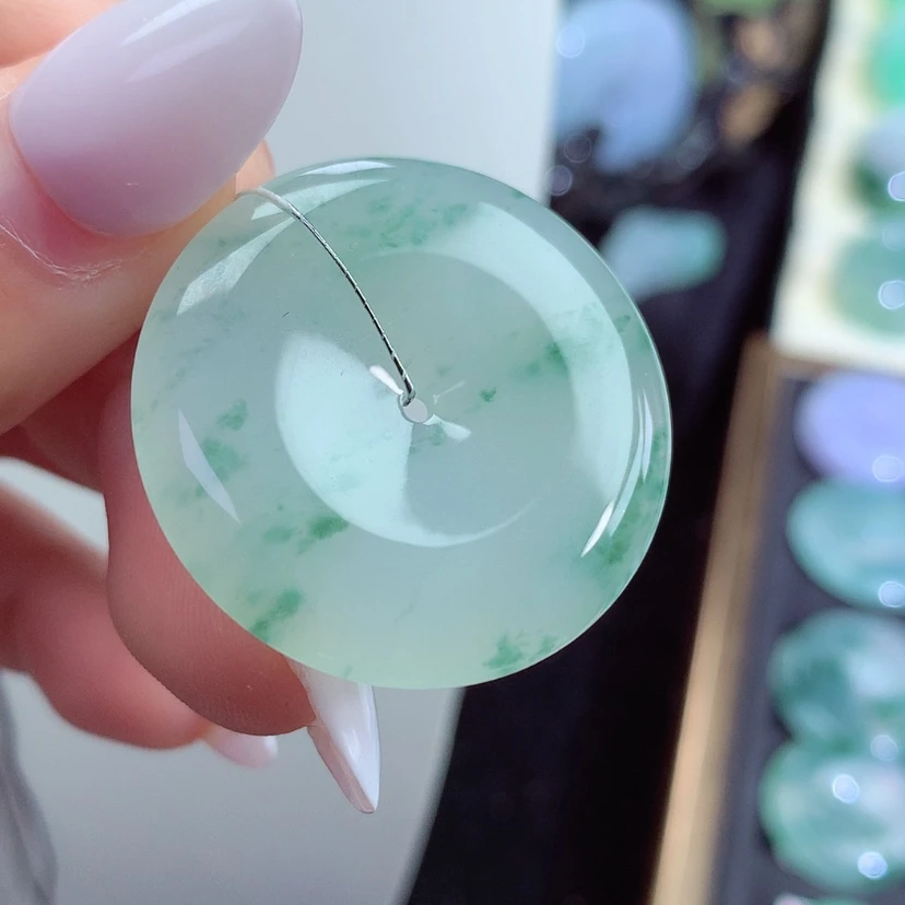 【闪购商品】颈饰未镶嵌翡翠尺寸32.8-5.5