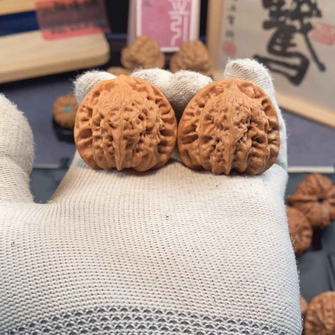 文玩核桃把件福利款39尺挂月峰佛肚