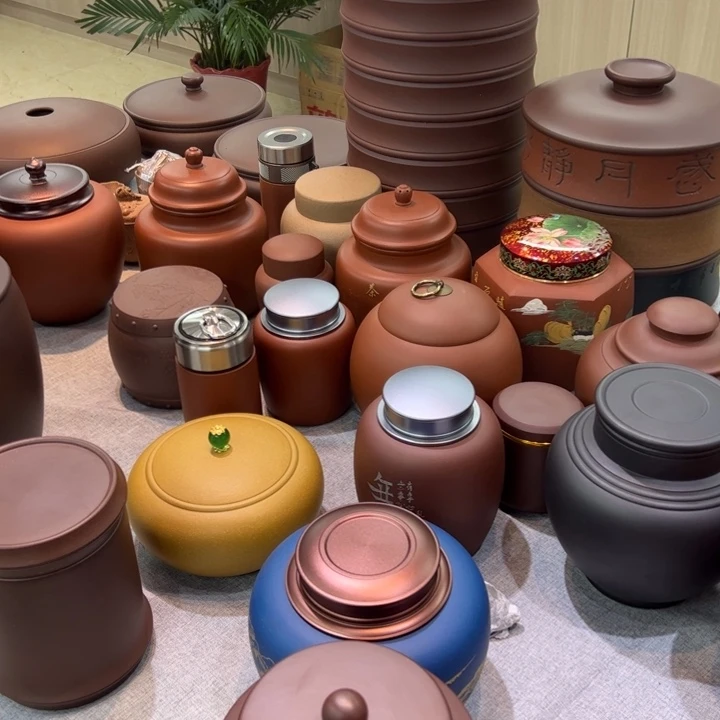 茶叶罐紫砂精品紫砂茶叶罐福利专场