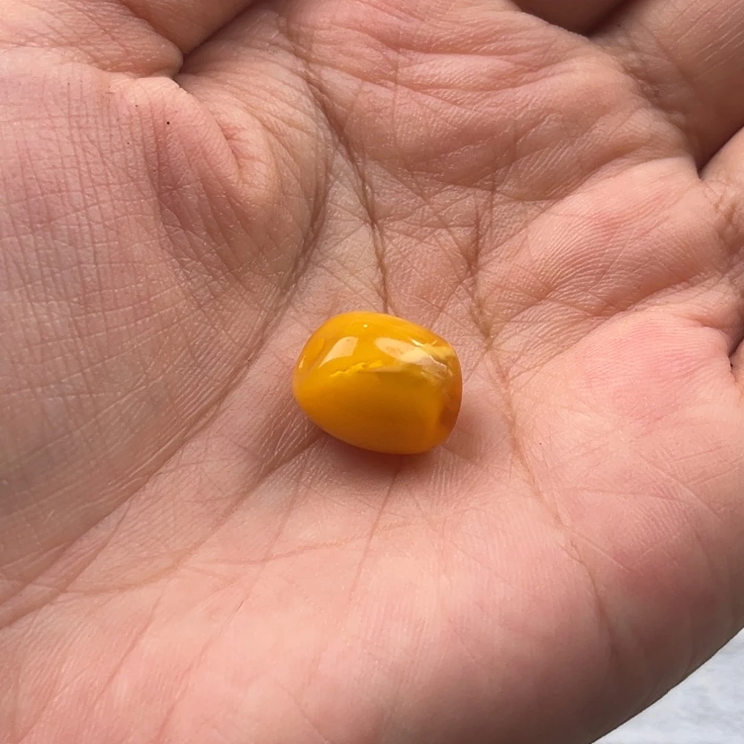 艾***饭未镶嵌颈饰蜜蜡老蜜蜡