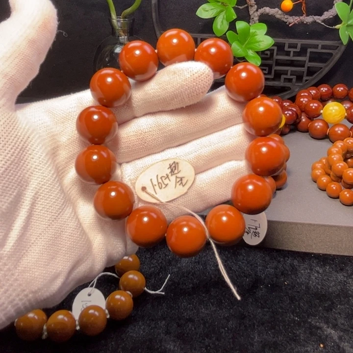贝***车橄榄核手串/手链1.65超全品