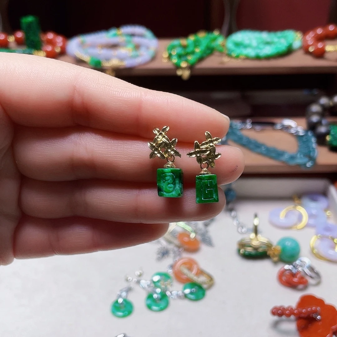 翡翠未镶嵌手链饰品