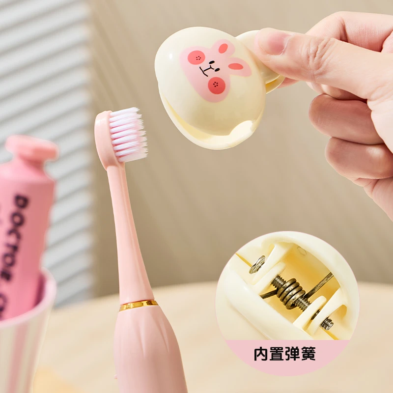 牙刷头保护套保护盖牙刷置物架电动牙刷架收纳牙刷套收纳夹防尘盖