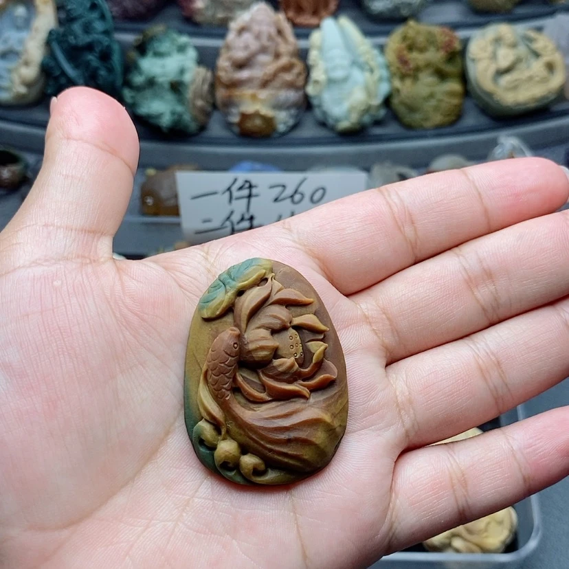 【闪购商品】未镶嵌定制石英质玉吊坠