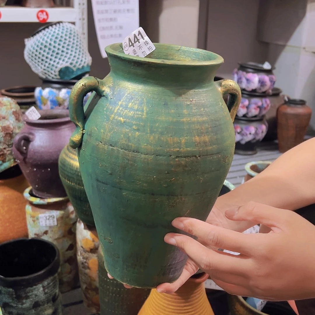 瑕疵金绿双耳441有孔
