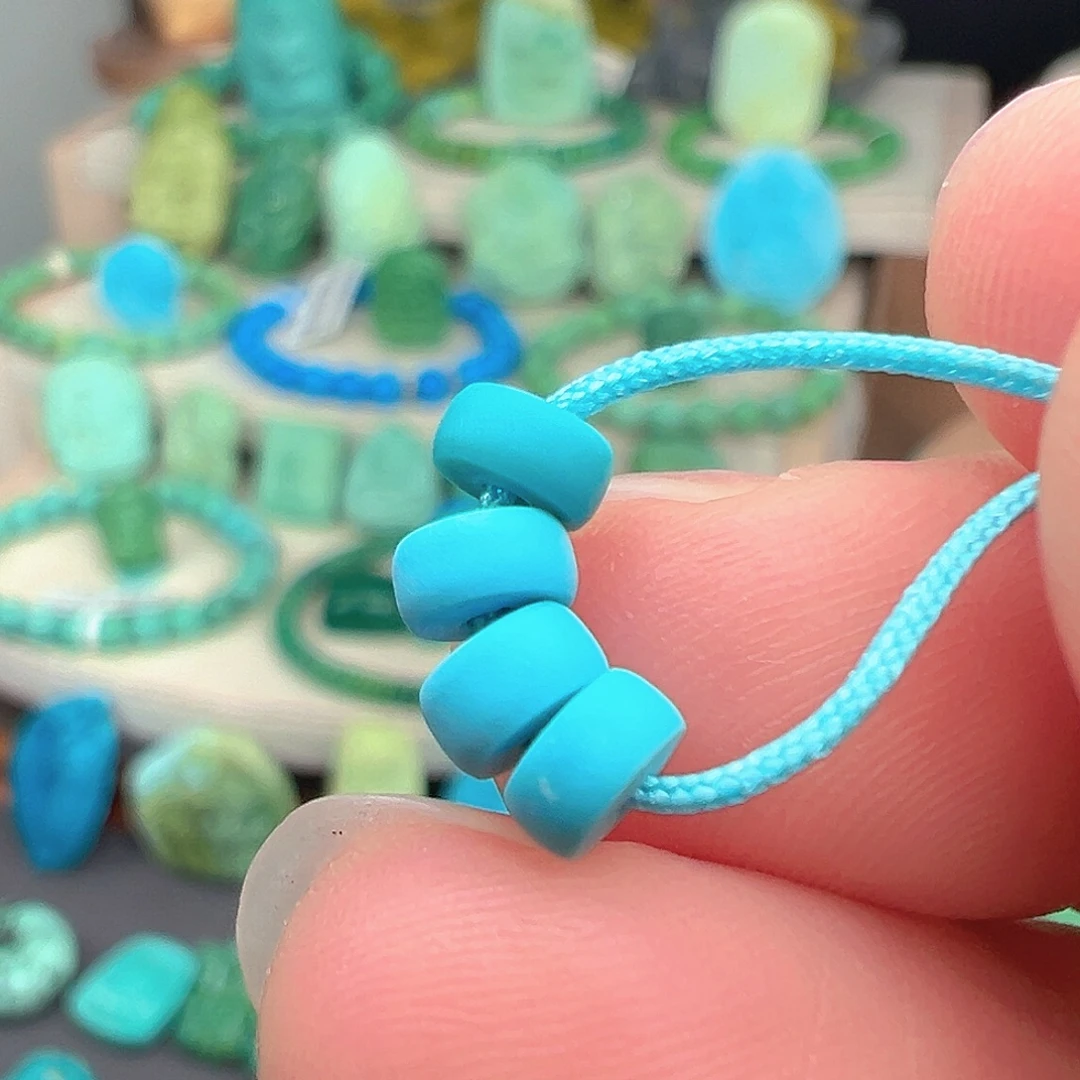 绿松石未镶嵌主播万珍