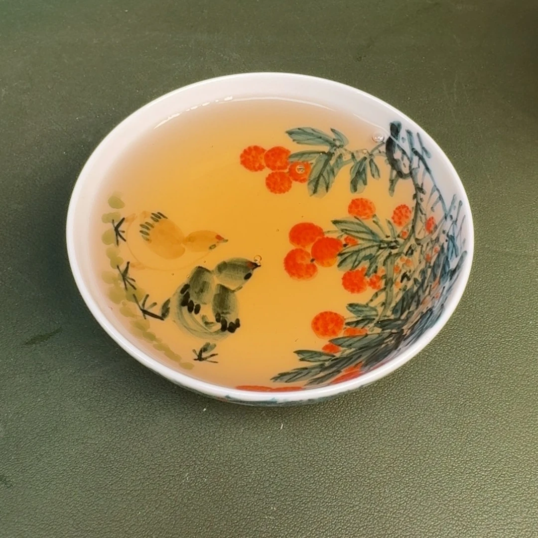 瓷景德镇纯手绘茶具圆圆248