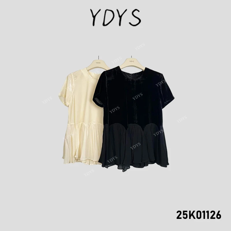 【YDYS】25K01126 2025新款时尚气质小众上衣