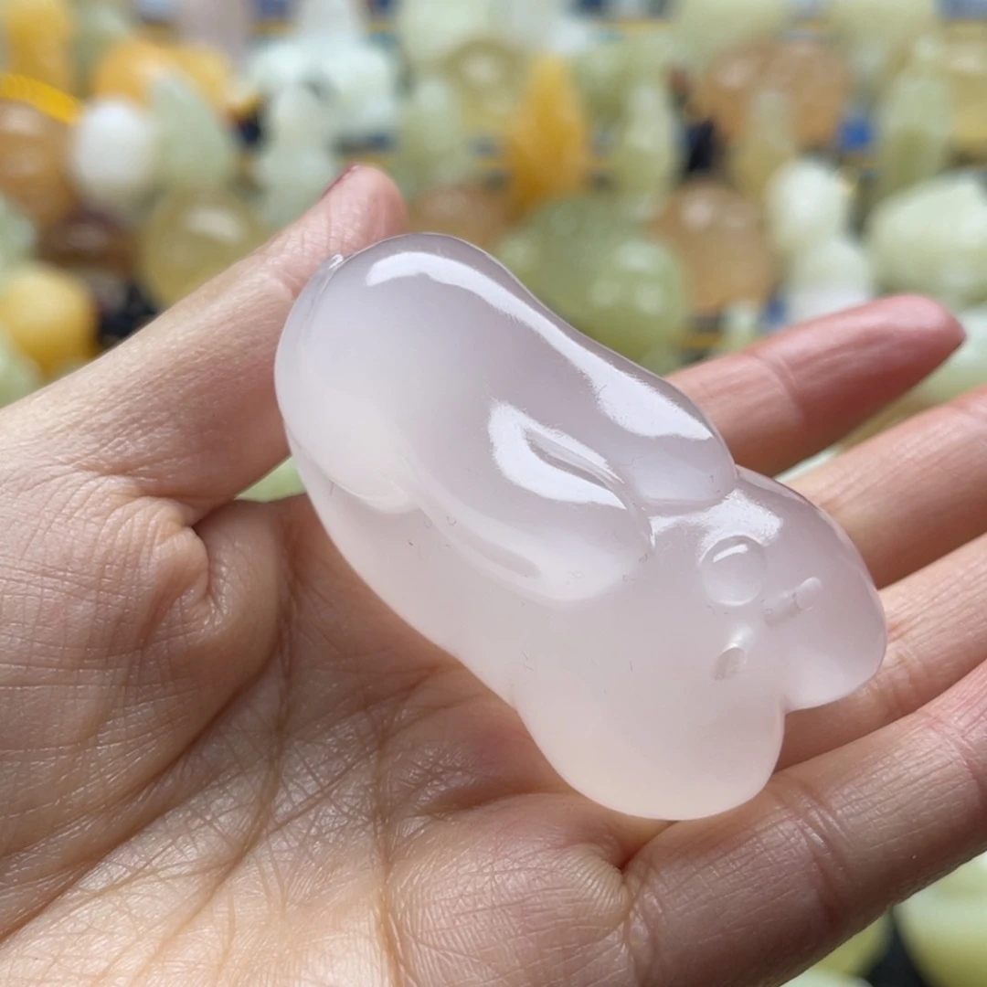 艳***木玉天然桌面小摆件