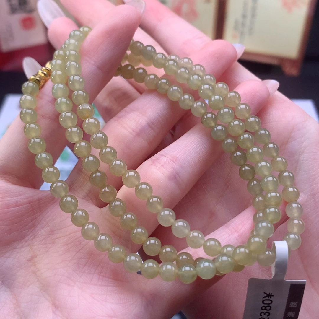 翡翠未镶嵌手链11