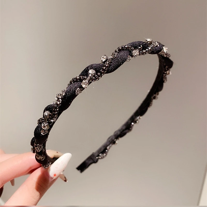 发卡发箍女网红2022年新款高档复古法式洗脸细头箍百搭防滑高级感