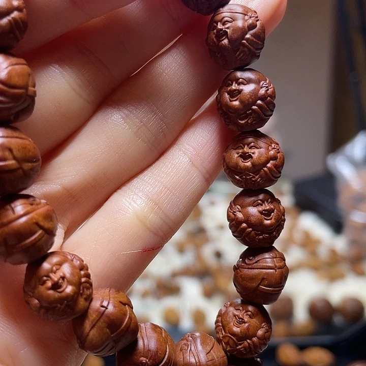 手串/手链橄榄核龙纹桃核 财迷
