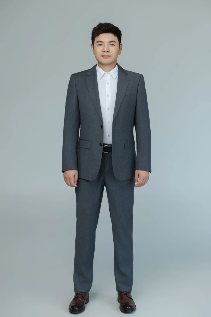 【100羊毛西服套装】柜子七千+商务休闲男式