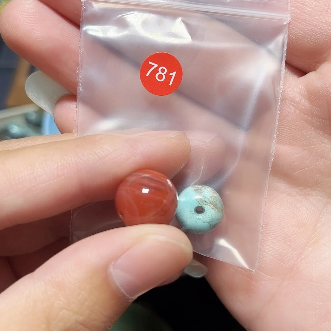 外***物未镶嵌圆珠桶珠老型手串！！玛瑙/玉髓