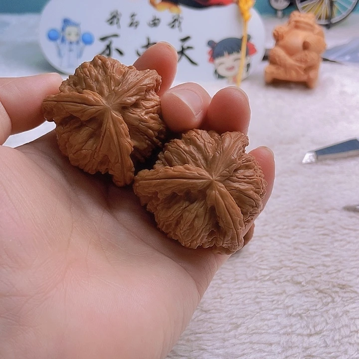 把件文玩核桃汉**头三棱