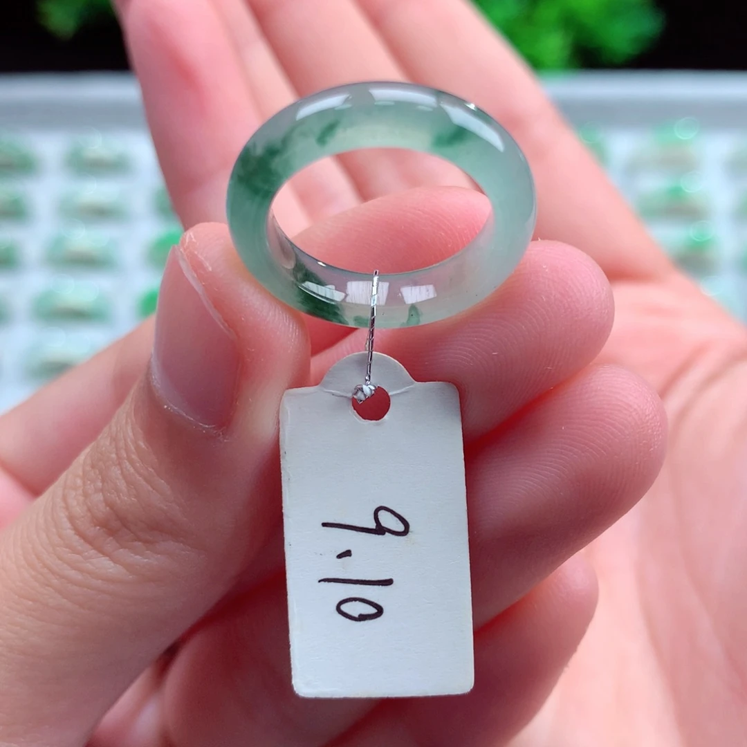 未镶嵌戒指翡翠天然