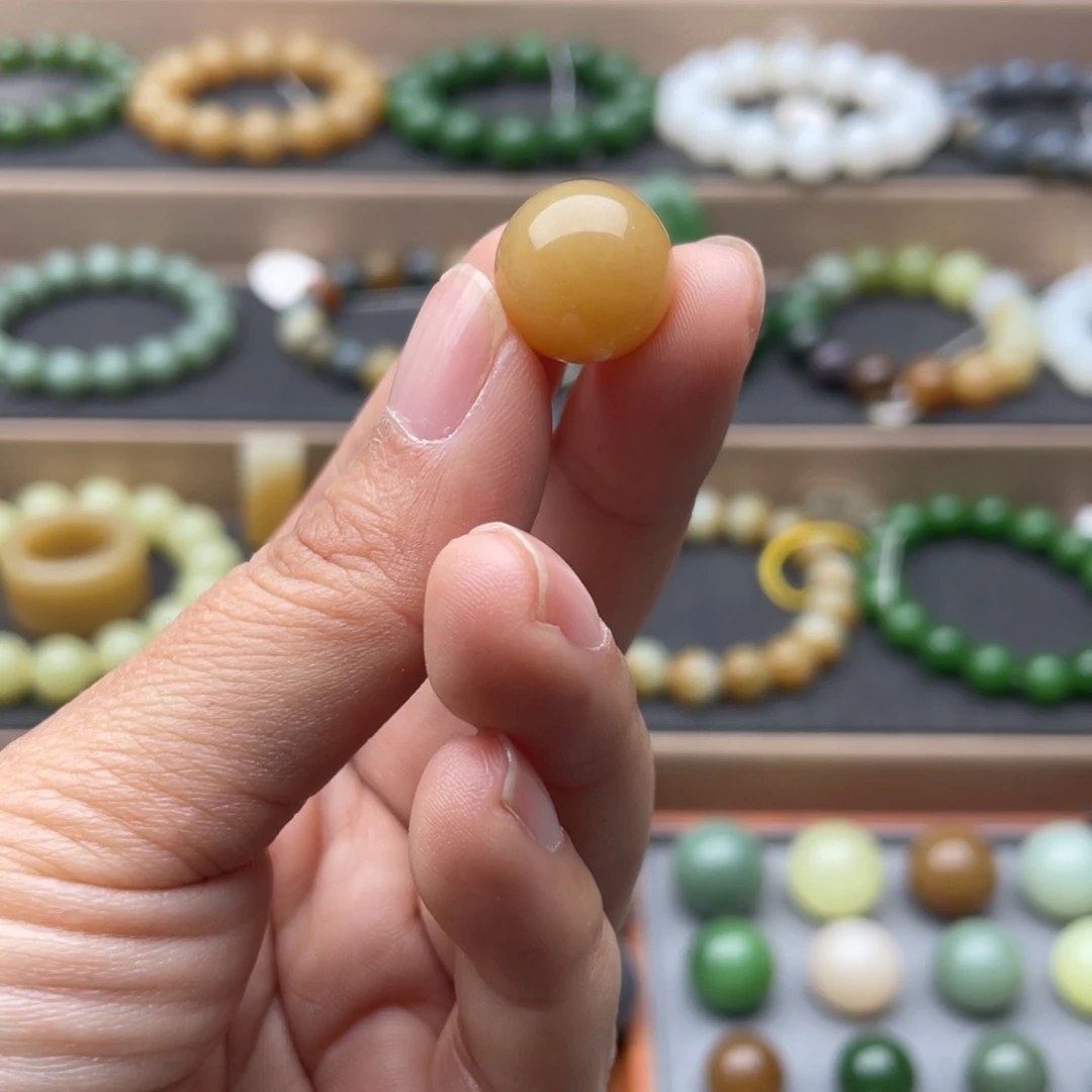 和田玉未镶嵌手链14