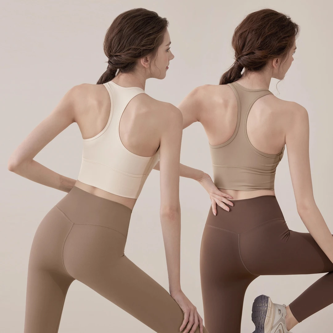 【JTG&SHOES 官方】运动内衣防震高强度健身文胸瑜伽服2025新款套装