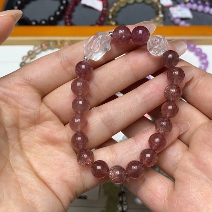 水晶手链未镶嵌手串