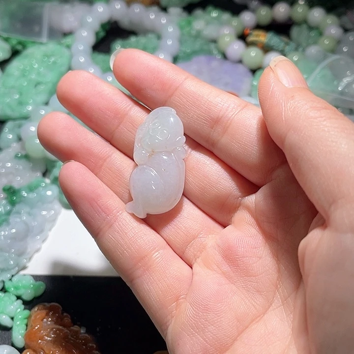 颈饰未镶嵌翡翠奇***姐天
