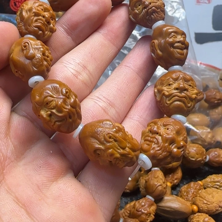 橄榄核手串/手链双面罗汉