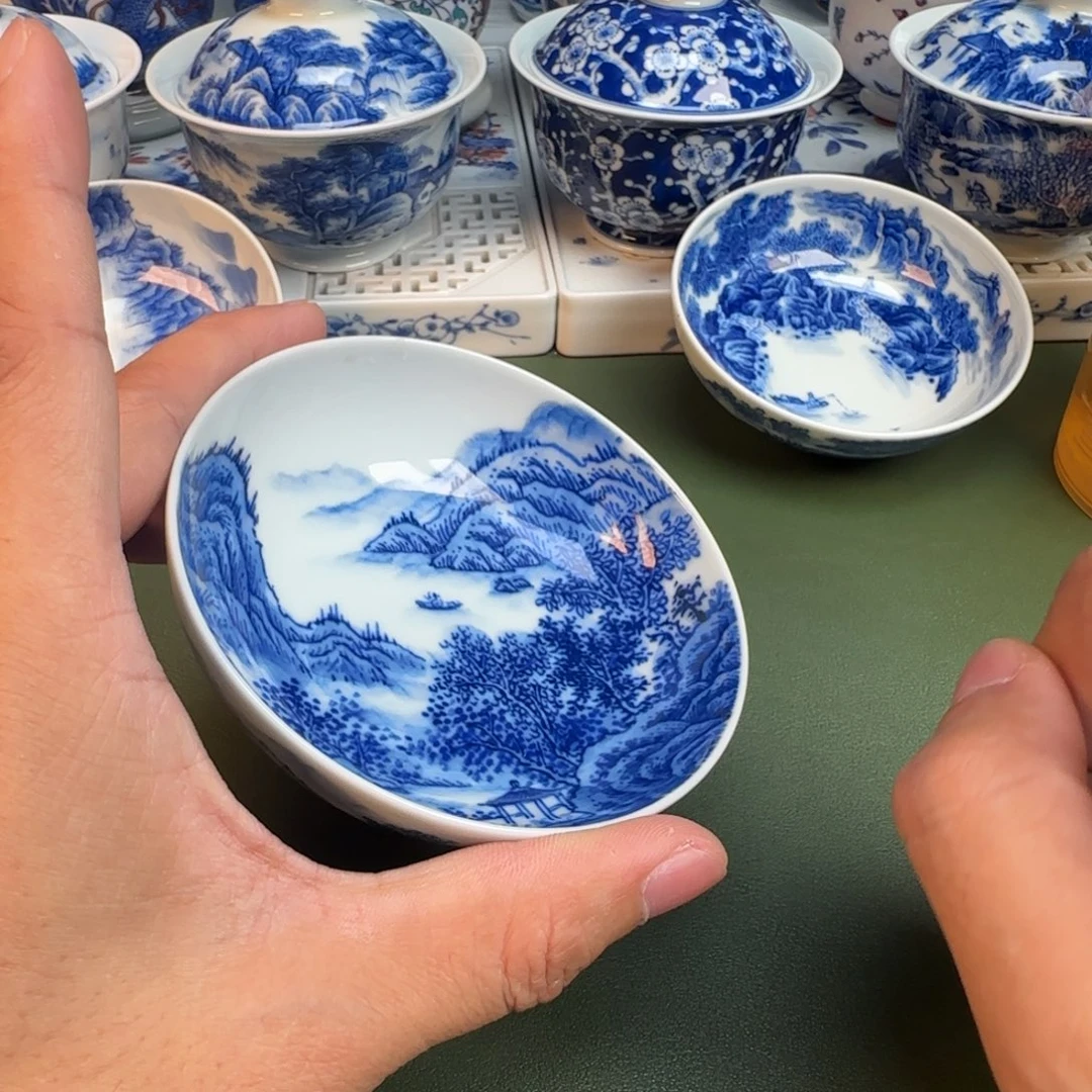 陶纯手工纯手绘茶具220