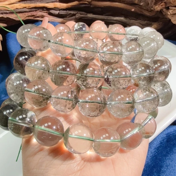 【伟伟鉴定】绿幽灵 圆珠手串 14+ 多样性发货发一件