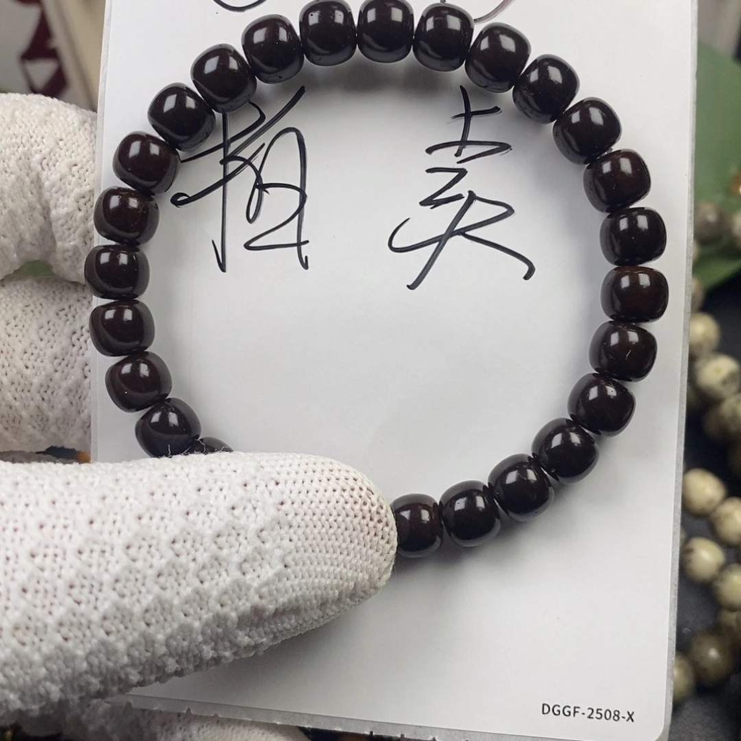 椰蒂吊坠精品椰蒂8x7极少棕眼线