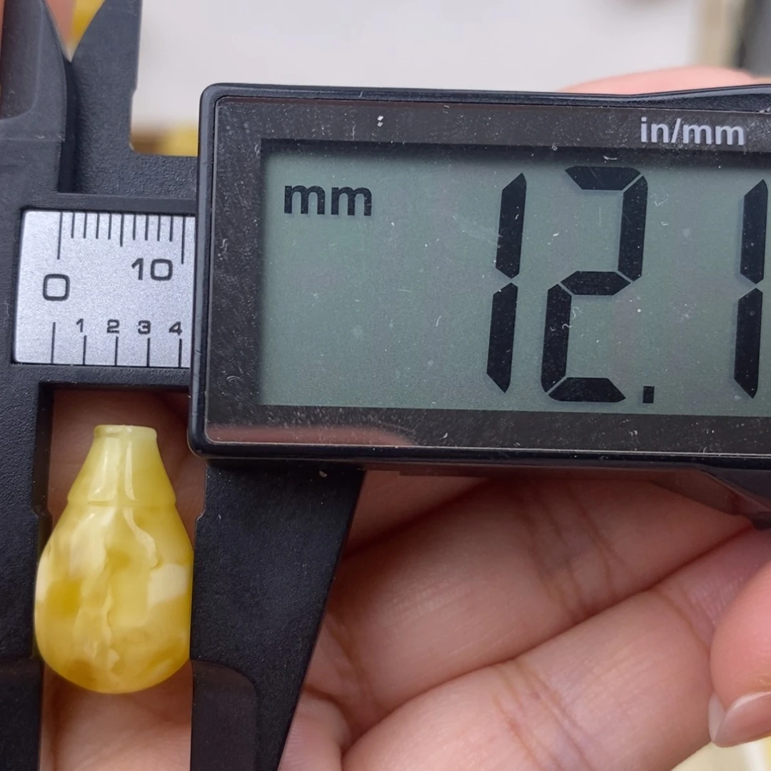 未镶嵌琥珀裸石蜜蜡三通