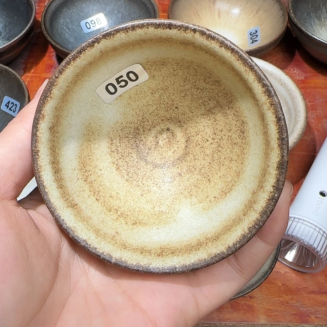 茶盏龙窑柴烧原矿原釉050
