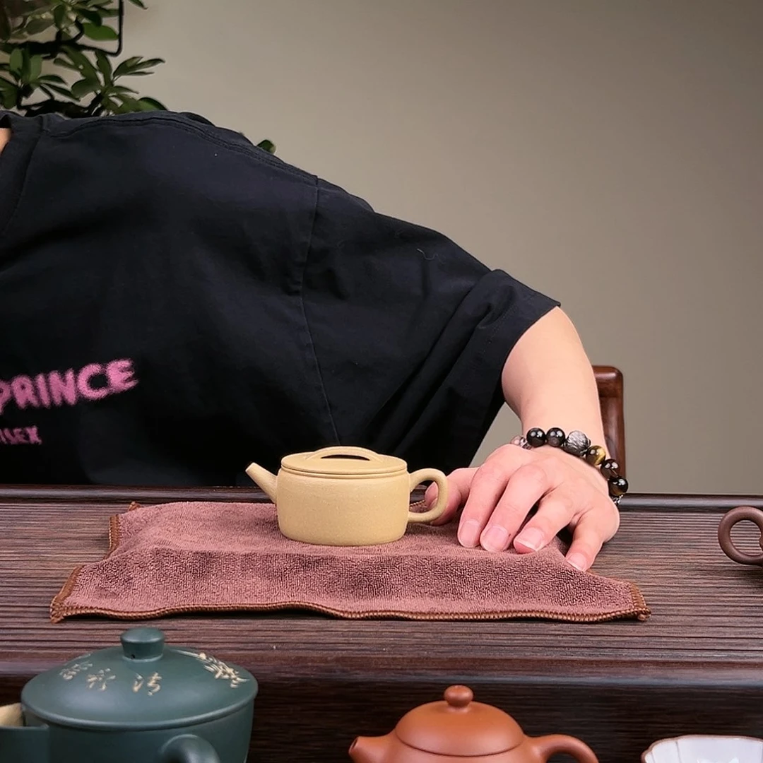 【闪购商品】茶壶紫砂本绿汉瓦