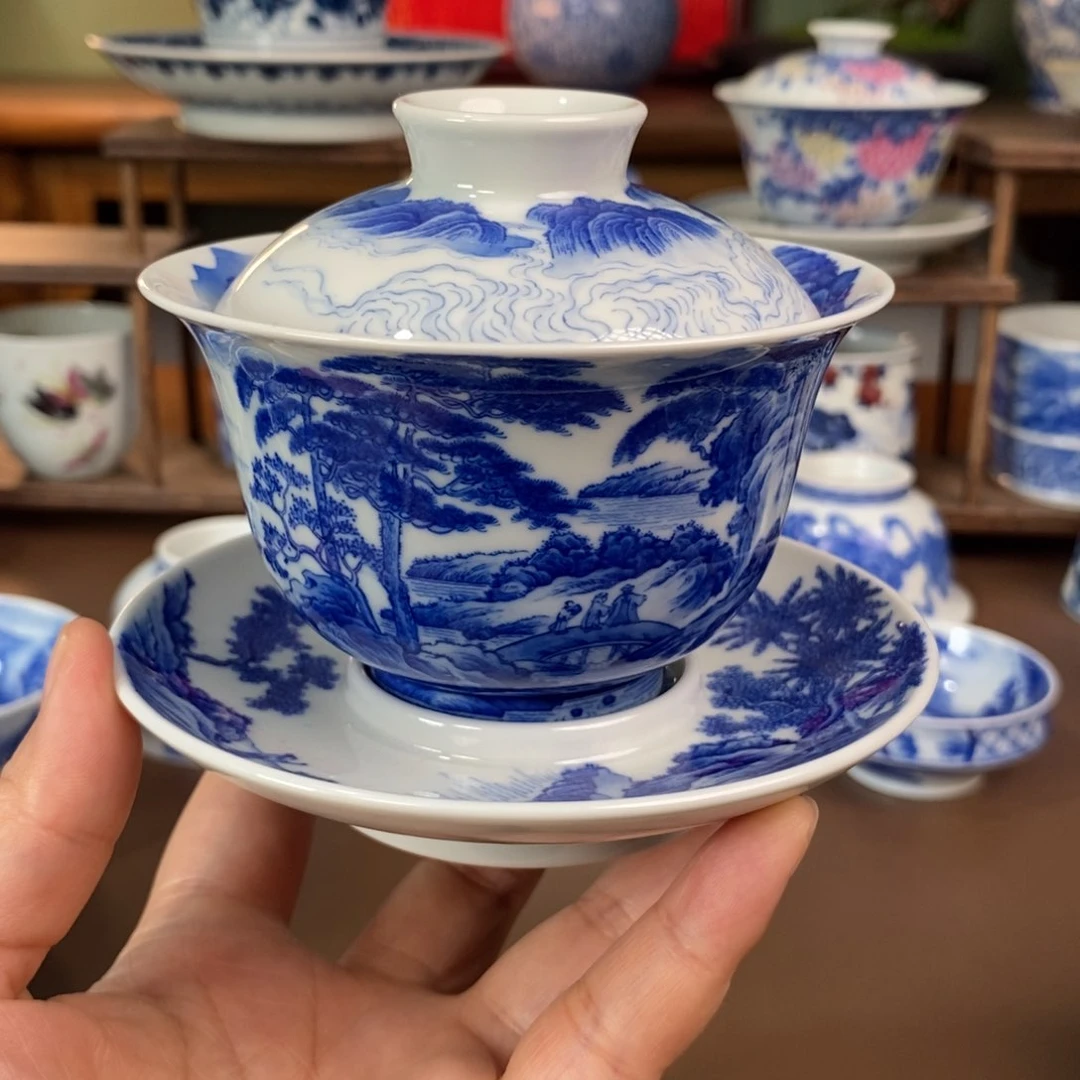 辉景德镇陶瓷手工手绘