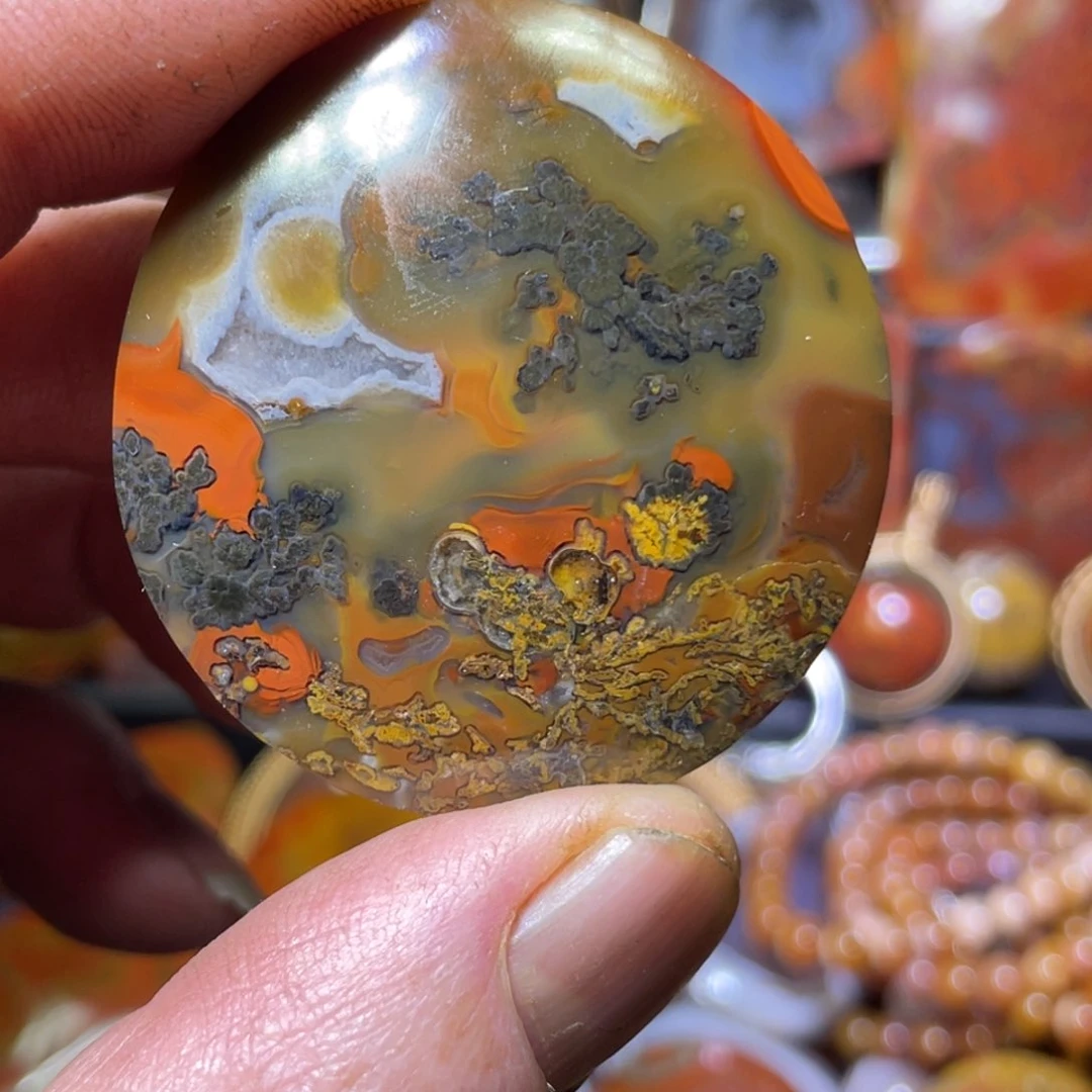 未镶嵌颈饰玛瑙/玉髓