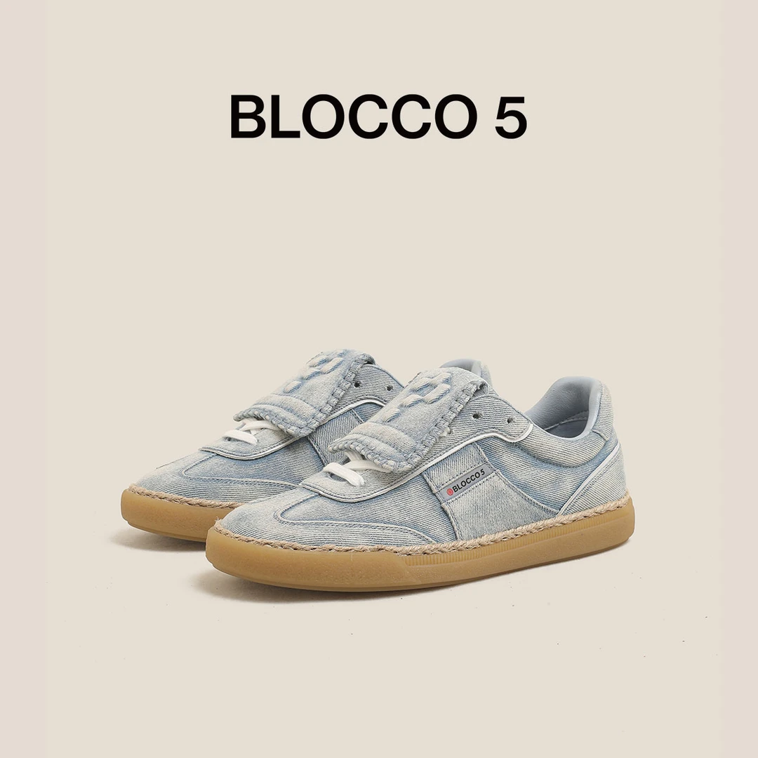 BLOCCO5春夏新品问号德训女鞋时尚休闲运动鞋