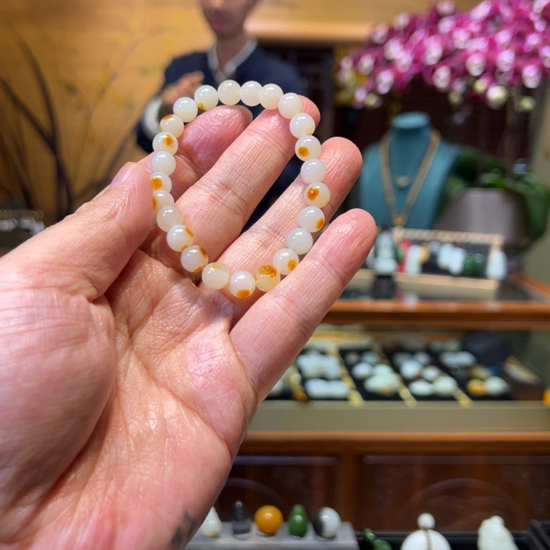 和田玉手链未镶嵌