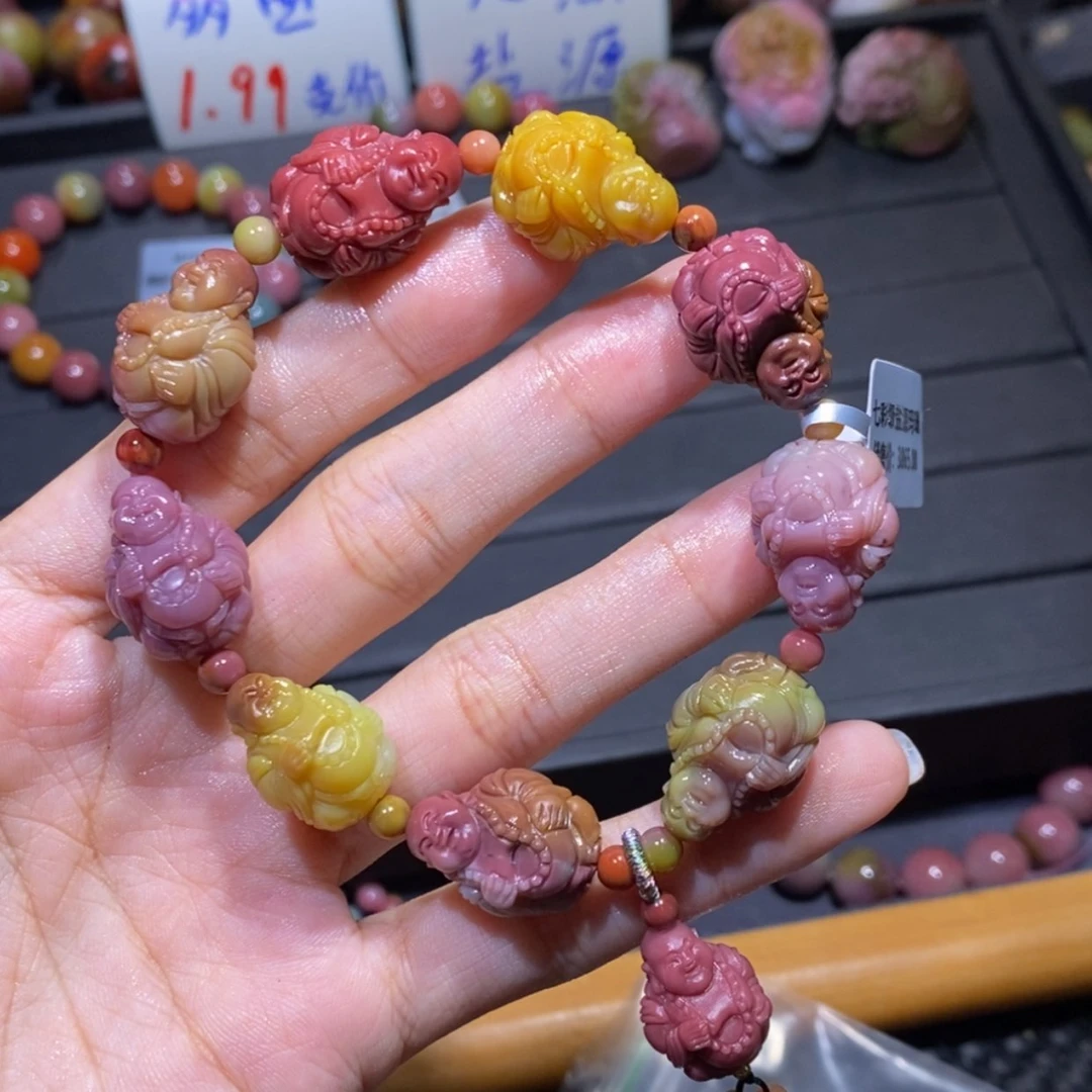 【闪购商品】未镶嵌手链玛瑙/玉髓盐源玛瑙。佛公