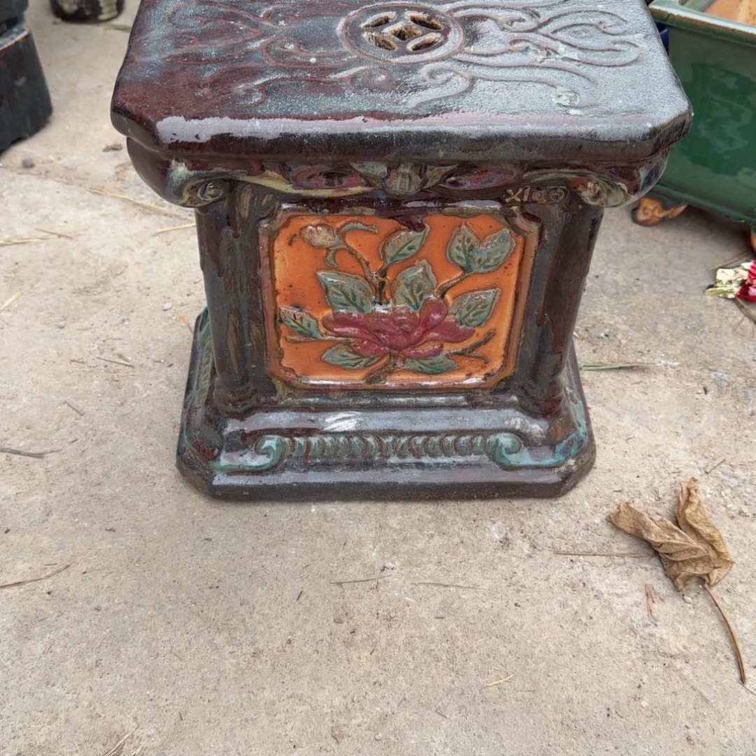 红泥花盆默**首瑕疵品
