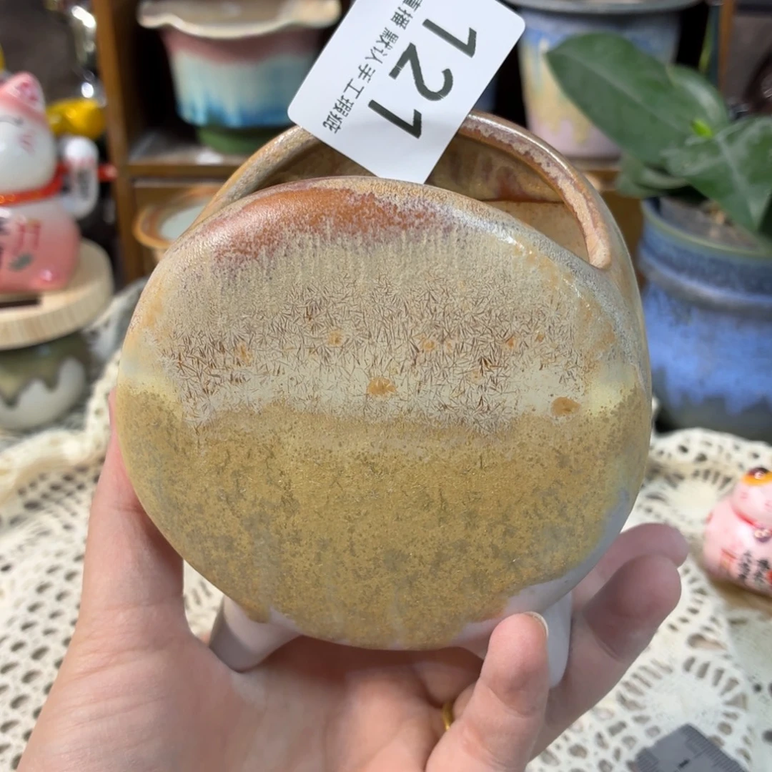 景德镇陶瓷花盆花盆小号