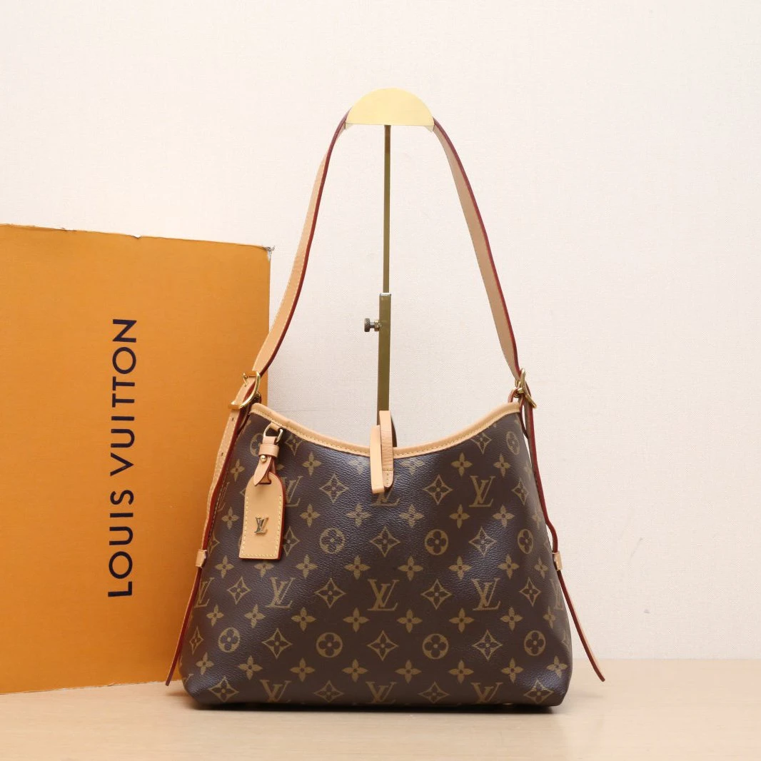 95新 LouisVuitton/路易威登 【双双】CARRYALL 小号 29 PVC芯片