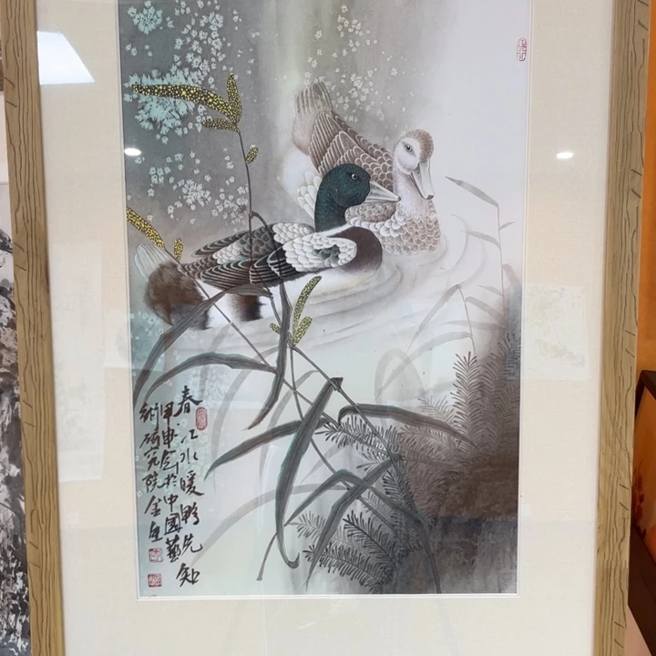 道***哥国画李川浦精品花鸟画