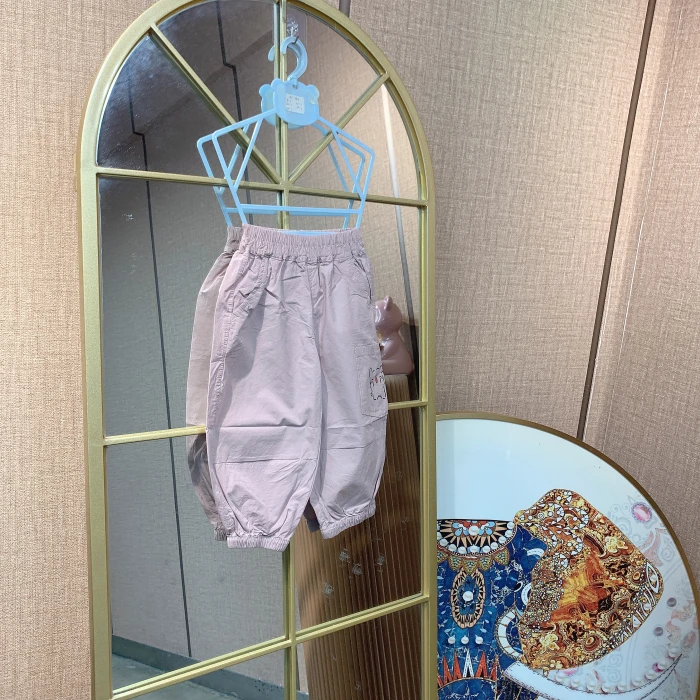 AC341    宝宝水洗棉布休闲裤子